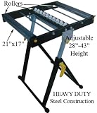 STEEL Roller Stand Work Bench Miter Saw Support