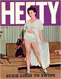 July 1965 Hefty Magazine Suzie Likes to Swing Vintage Classic PinUp Girl Retro Cover Art Poster