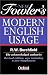 Fowler's Modern English Usage (3rd Revised Edition)