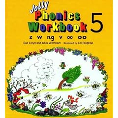 Jolly Phonics Workbook: z, w, ng, v, oo