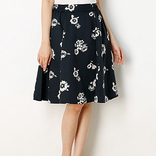 アースミュージック＆エコロジー（earthmusic&ecology） 【スキスカ！】フラワーミディスカート