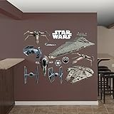 Fathead Star Wars Original Trilogy Spaceships Collection Real Decals