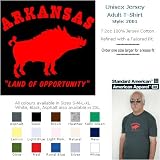 Arkansas Unisex Jersey Adult T