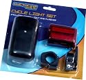 Led Bicycle Bike Light Front And Rear Steady / Flashing Set