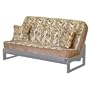 Full Futon Mattress with Tufted Designer Cover in Verakai