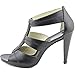 Michael Michael Kors Women's Berkley T-Strap Black Sandal