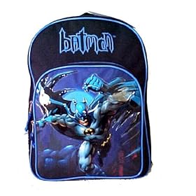  Warner Bros Batman Backpack - Boys School Bag