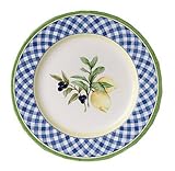 Royal Doulton Carmina 10-1/2-Inch Dinner Plate, Gingham