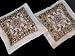 2 IVORY HANDMADE THROW TOSS INDIAN PILLOWS CUSHIONS 12