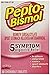 Pepto Bismol Upset Stomach Indigestion Nausea Heartburn and Diarrhea Relief Medicine 30 Chewable Tablets (Pack of 4) (Packaging May Vary) (OLD)