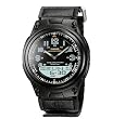 Casio Men's AW80V-1BV World Time Ana-Digi Data Bank 10-Year-Battery Watch
