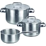 Fissler 3311203000 Topfset Sicilia 3-teilig. Bestehend aus