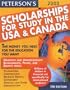 Scholarships for Study in the USA 2000 (Peterson's Scholarships for Study in the USA & Canada)