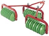 123841 - Walze Cambridge 3-teilig rot, 90cm