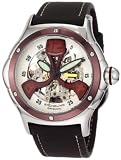 Stuhrling Original Men's 4AT.3375K2 'Alpine' Skeleton Tonneau-Shaped Automatic Watch
