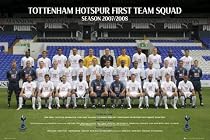 Posters: Soccer Poster - Tottenham Hotspur, Team Photo 07/08 (36 x 24 inches)