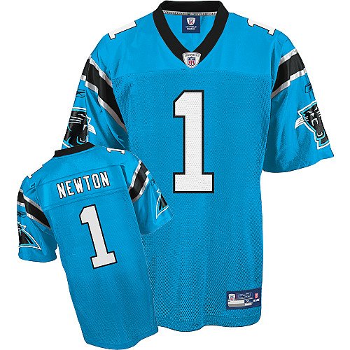 Reebok Carolina Panthers Cam Newton Youth Replica Alternate Jersey Small