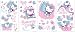 Hello Kitty Peel & Stick Wall Appliques Set