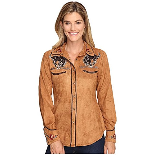 ターシャポリッジ トップス シャツ Bronco Shirt Camel [並行輸入品]