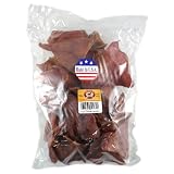 Smokehouse 100-Percent Natural Smoked Pig Ears Dog Treats, 24-Pack