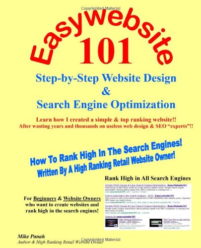 Easywebsite101: Step-By-Step Web Design & SEO By A High Ranking Retail Website Owner