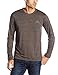 adidas Performance Men's Ultimate Long-Sleeve Tee, Dark Grey Heather, XX-Large