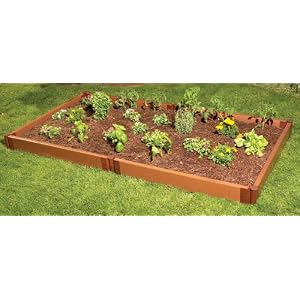 Frame It All Raised Vegetable Garden 4 Foot x 8 Foot by 