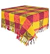 Durable Hand Woven Jacquard 100% Cotton Tablecloth 60" x60"