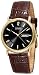 Citizen Men's Eco-Drive Gold-Tone Leather Watch #BM8242-08E