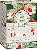 Traditional Medicinals Organic Hibiscus Tea, 16 Tea Bags