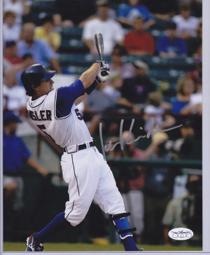 Ian Kinsler Texas Rangers Signed Autographed Photo Jsa