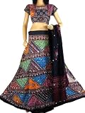Women Beaded Lehenga Chaniya Choli Lengha India Dress M