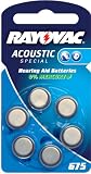 Rayovac Acoustic Special - Size 675 Mercury Free Hearing Aid Batteries