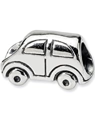 Reflection Beads Silver Car Travel Bead