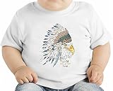 Indian eagle オーガニックベビーTシャツ 12 - 18 Months
