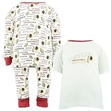Washington Redskins White Toddler Three-Piece Sleep Set