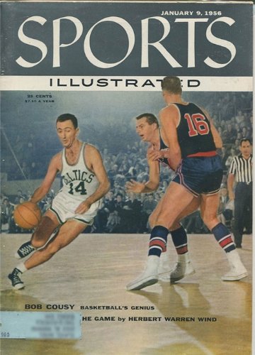 Bob Cousy Unisgned Sports Illustrated- Jan 9 1956