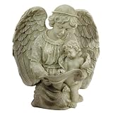 Angel Reading with Cherub