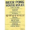 Beer Pong House Rule 24x36 Poster Print Poster Print, 24x36 Poster Print, 24x36