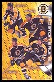 Boston Bruins Joe Thornton Brian Rolston New Nhl Art Framed Poster Print - 24