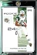 2007 Playoff NFL Playoffs Football # 140 Darrelle Revis - New York Jets (RC) Rookie Card - Premium Trading Card in Protective Display Case