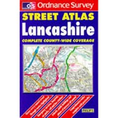 Ordnance Survey Lancashire Street Atlas (OS / Philip's street atlases)