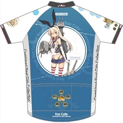 艦これ 駆逐艦 島風 サイクルジャージ 半袖 サイズ:L