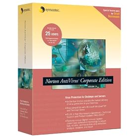Norton AntiVirus 7.6 Corp Edition SMB (25-user)
