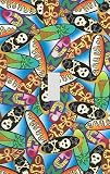 Decorative: Skateboard Collage Decorative Switchplate Cover