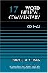 Word Biblical Commentary Vol. 17, Job  1-20  (clines), 617pp