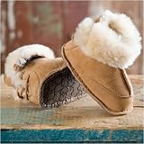 Children's Baby Boo UGG Slippers, CHESTNUT, Size SMALL 0-8 MONTHS