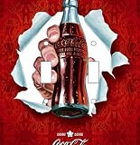 Coca Cola Double Toggle Light Switch Cover Plate