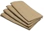 Bardwil Elements 17-inch By 17-inch Set of 4 Napkins, Straw