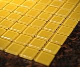 Glass Mosaic Tile yellow color for pool spa bathroom kitchen backsplash 1 sheet #8039